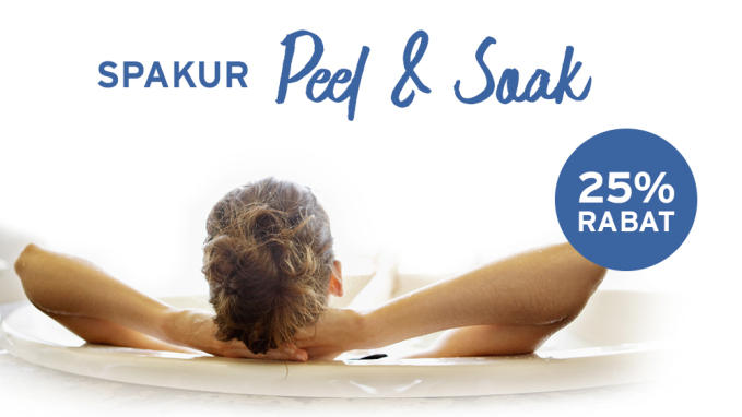 Spakur Peel & Soak - 25% rabat p udvalgte spa-produkter!
